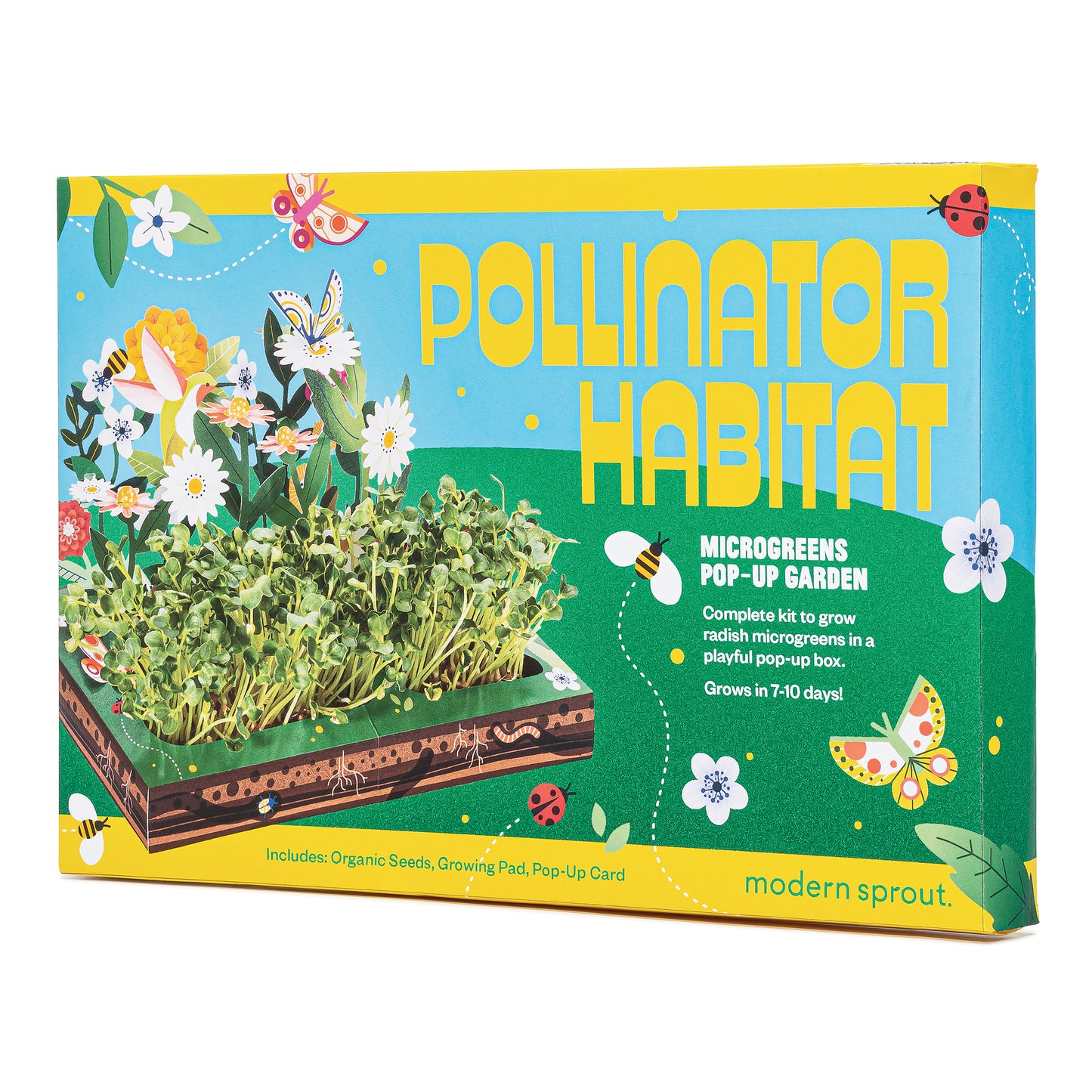 Pollinator Habitat Microgreens Pop Up